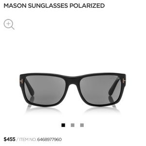 Tom Ford “Mason” men’s shades